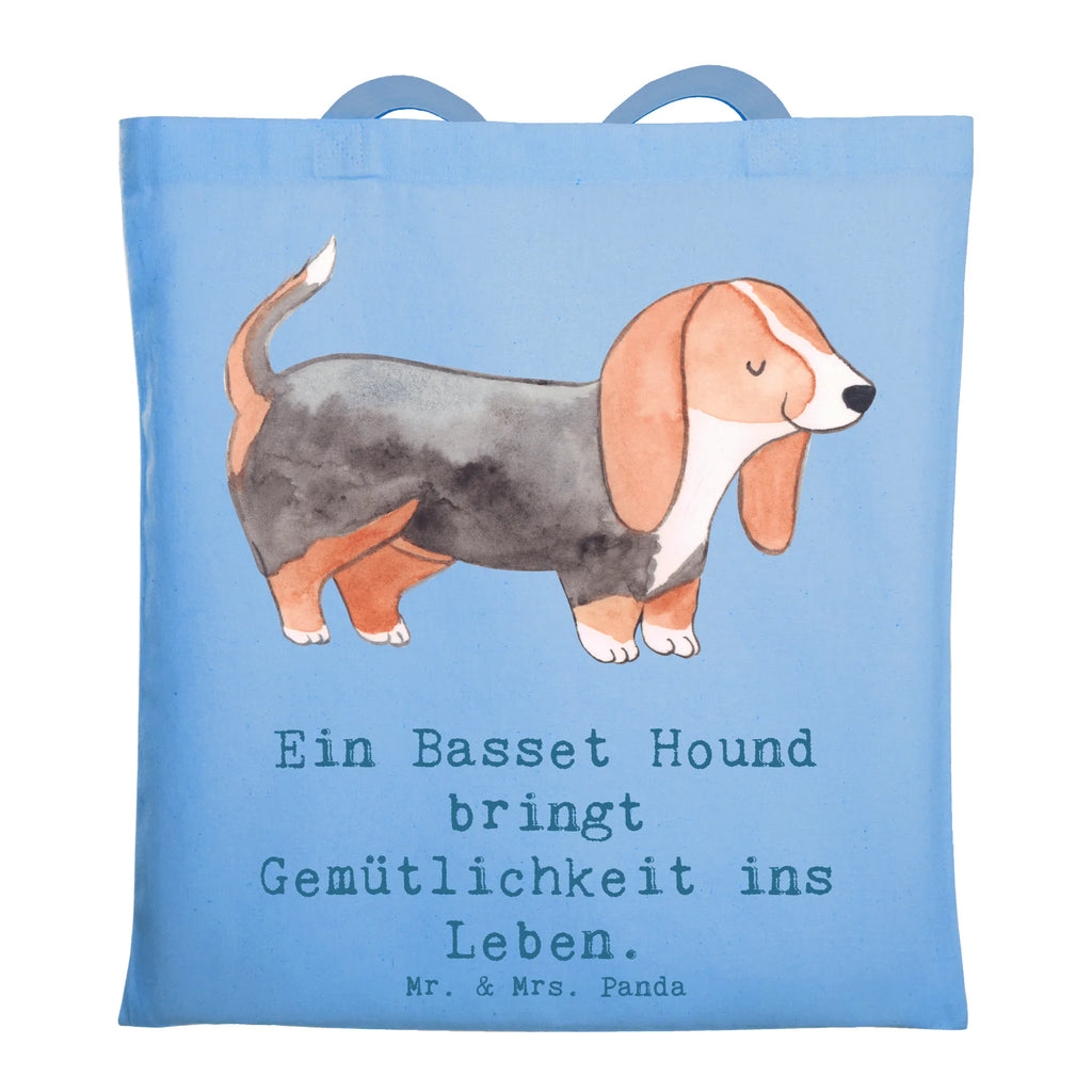 Tragetasche Basset Hound Gemütlichkeit Beuteltasche, Beutel, Einkaufstasche, Jutebeutel, Stoffbeutel, Tasche, Shopper, Umhängetasche, Strandtasche, Schultertasche, Stofftasche, Tragetasche, Badetasche, Jutetasche, Einkaufstüte, Laptoptasche, Hund, Hunderasse, Rassehund, Hundebesitzer, Geschenk, Tierfreund, Schenken, Welpe