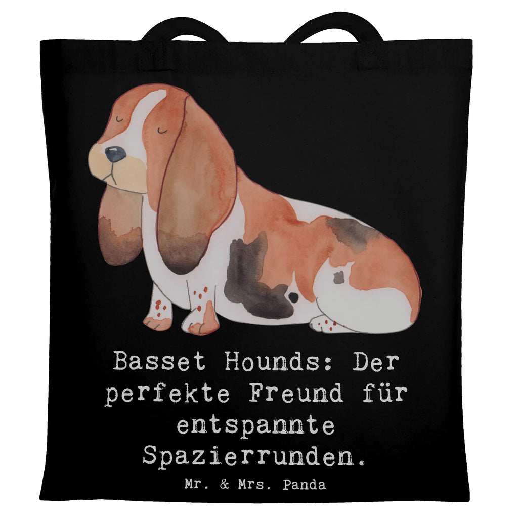 Tragetasche Basset Hound Freund Beuteltasche, Beutel, Einkaufstasche, Jutebeutel, Stoffbeutel, Tasche, Shopper, Umhängetasche, Strandtasche, Schultertasche, Stofftasche, Tragetasche, Badetasche, Jutetasche, Einkaufstüte, Laptoptasche, Hund, Hunderasse, Rassehund, Hundebesitzer, Geschenk, Tierfreund, Schenken, Welpe