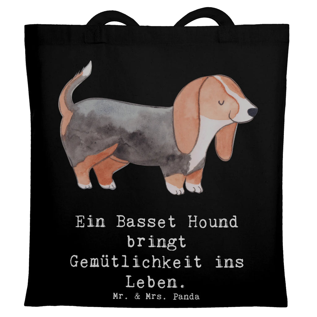 Tragetasche Basset Hound Gemütlichkeit Beuteltasche, Beutel, Einkaufstasche, Jutebeutel, Stoffbeutel, Tasche, Shopper, Umhängetasche, Strandtasche, Schultertasche, Stofftasche, Tragetasche, Badetasche, Jutetasche, Einkaufstüte, Laptoptasche, Hund, Hunderasse, Rassehund, Hundebesitzer, Geschenk, Tierfreund, Schenken, Welpe