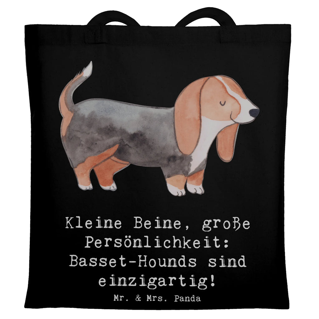 Tragetasche Basset Hound Persönlichkeit Beuteltasche, Beutel, Einkaufstasche, Jutebeutel, Stoffbeutel, Tasche, Shopper, Umhängetasche, Strandtasche, Schultertasche, Stofftasche, Tragetasche, Badetasche, Jutetasche, Einkaufstüte, Laptoptasche, Hund, Hunderasse, Rassehund, Hundebesitzer, Geschenk, Tierfreund, Schenken, Welpe