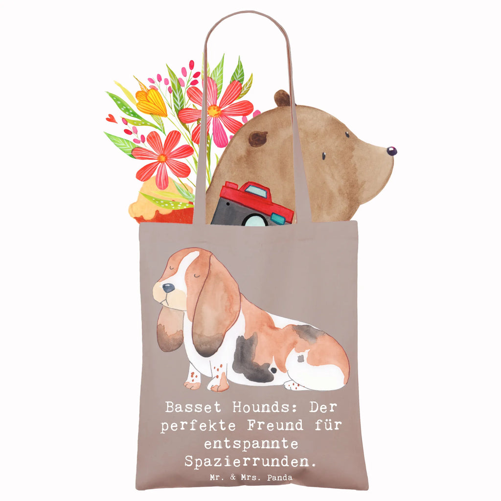 Tragetasche Basset Hound Freund Beuteltasche, Beutel, Einkaufstasche, Jutebeutel, Stoffbeutel, Tasche, Shopper, Umhängetasche, Strandtasche, Schultertasche, Stofftasche, Tragetasche, Badetasche, Jutetasche, Einkaufstüte, Laptoptasche, Hund, Hunderasse, Rassehund, Hundebesitzer, Geschenk, Tierfreund, Schenken, Welpe