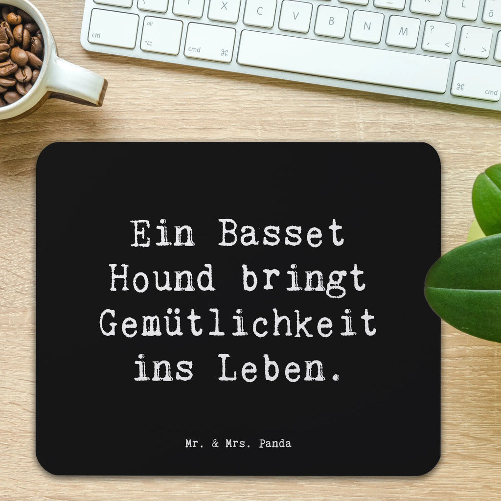 Mauspad Spruch Basset Hound Gemütlichkeit Mousepad, Computer zubehör, Büroausstattung, PC Zubehör, Arbeitszimmer, Mauspad, Einzigartiges Mauspad, Designer Mauspad, Mausunterlage, Mauspad Büro, Hund, Hunderasse, Rassehund, Hundebesitzer, Geschenk, Tierfreund, Schenken, Welpe