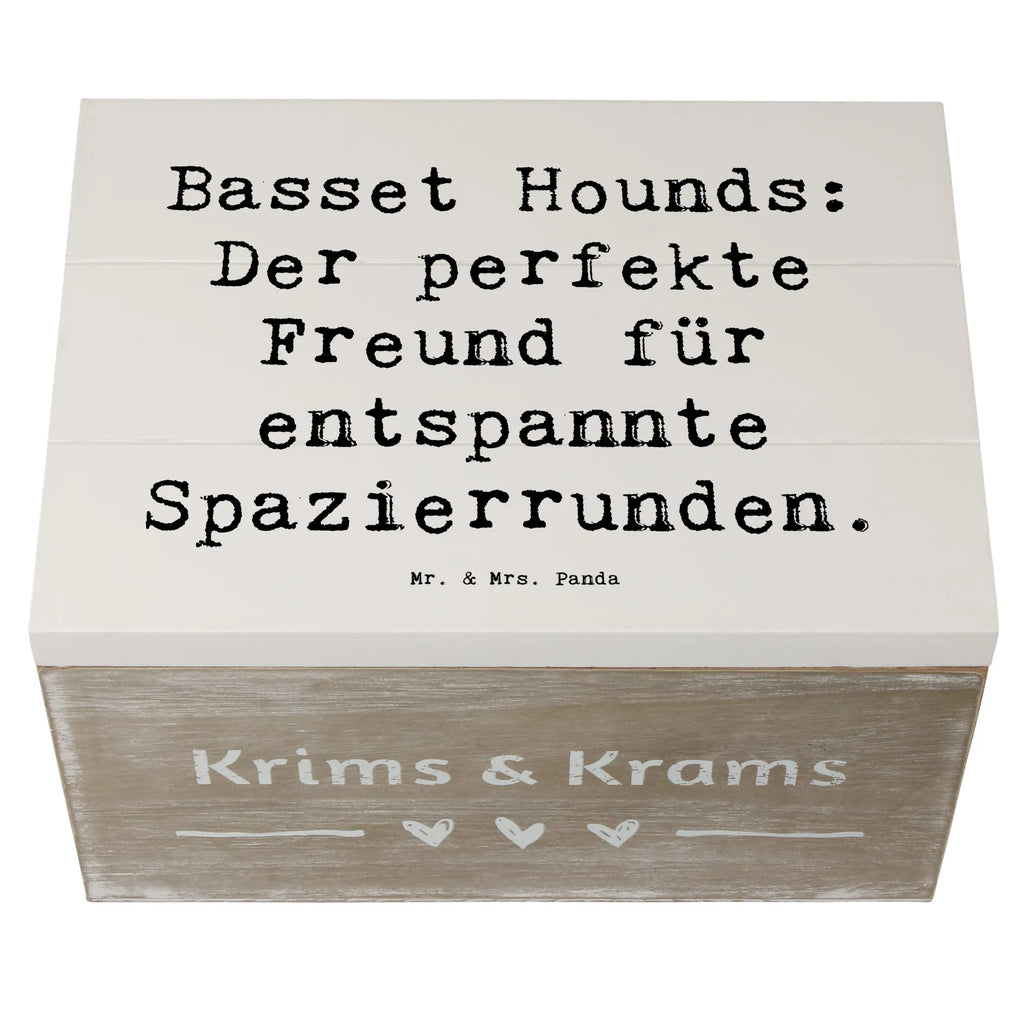 Holzkiste Spruch Basset Hound Freund Holzkiste, Kiste, Schatzkiste, Truhe, Schatulle, XXL, Erinnerungsbox, Erinnerungskiste, Dekokiste, Aufbewahrungsbox, Geschenkbox, Geschenkdose, Hund, Hunderasse, Rassehund, Hundebesitzer, Geschenk, Tierfreund, Schenken, Welpe