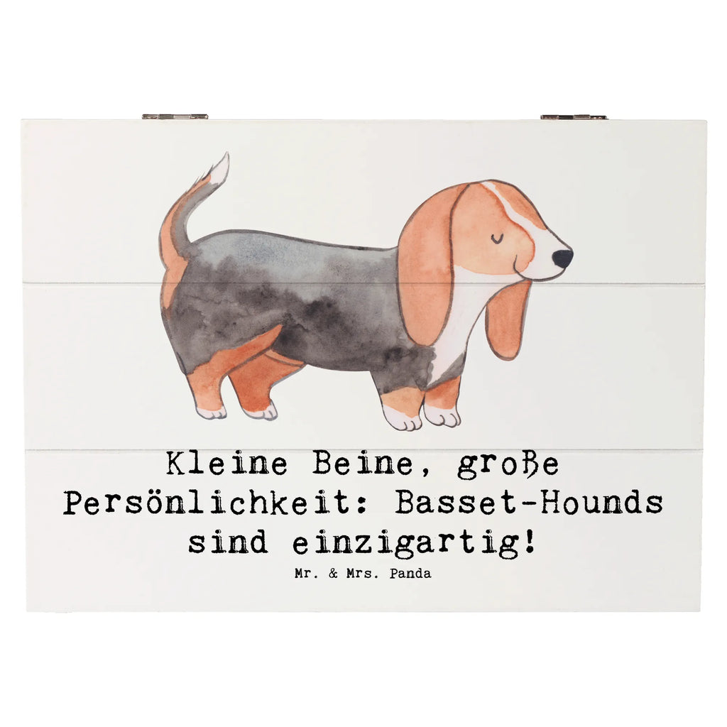 Holzkiste Basset Hound Persönlichkeit Holzkiste, Kiste, Schatzkiste, Truhe, Schatulle, XXL, Erinnerungsbox, Erinnerungskiste, Dekokiste, Aufbewahrungsbox, Geschenkbox, Geschenkdose, Hund, Hunderasse, Rassehund, Hundebesitzer, Geschenk, Tierfreund, Schenken, Welpe