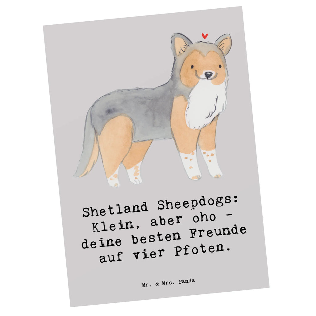 Postkarte Shetland Sheepdog Freunde Postkarte, Karte, Geschenkkarte, Grußkarte, Einladung, Ansichtskarte, Geburtstagskarte, Einladungskarte, Dankeskarte, Ansichtskarten, Einladung Geburtstag, Einladungskarten Geburtstag, Hund, Hunderasse, Rassehund, Hundebesitzer, Geschenk, Tierfreund, Schenken, Welpe