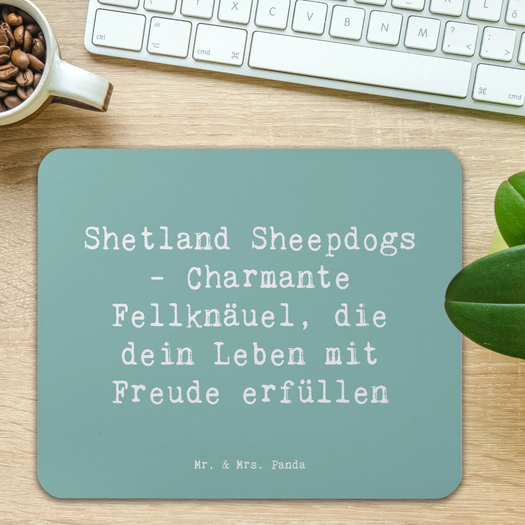 Mauspad Spruch Shetland Sheepdog Glücksbringer Mousepad, Computer zubehör, Büroausstattung, PC Zubehör, Arbeitszimmer, Mauspad, Einzigartiges Mauspad, Designer Mauspad, Mausunterlage, Mauspad Büro, Hund, Hunderasse, Rassehund, Hundebesitzer, Geschenk, Tierfreund, Schenken, Welpe