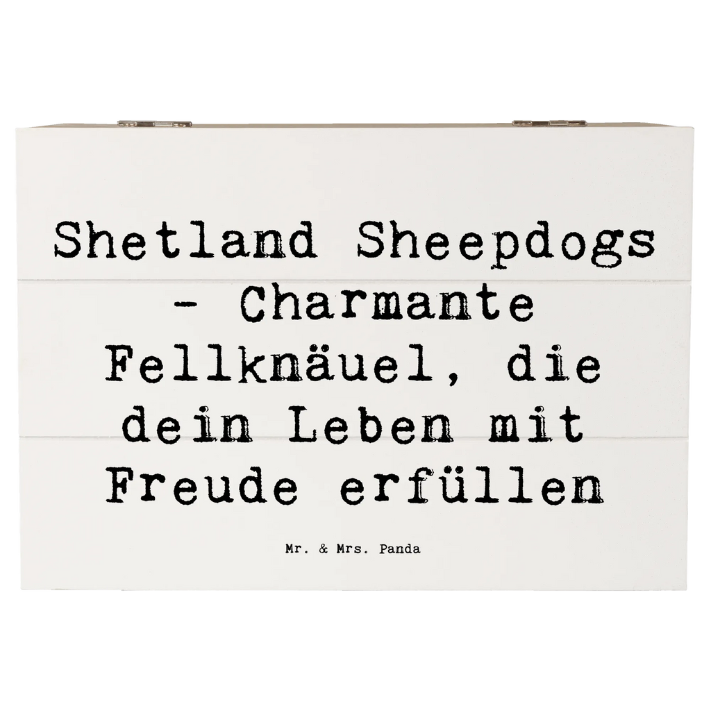 Holzkiste Spruch Shetland Sheepdog Glücksbringer Holzkiste, Kiste, Schatzkiste, Truhe, Schatulle, XXL, Erinnerungsbox, Erinnerungskiste, Dekokiste, Aufbewahrungsbox, Geschenkbox, Geschenkdose, Hund, Hunderasse, Rassehund, Hundebesitzer, Geschenk, Tierfreund, Schenken, Welpe