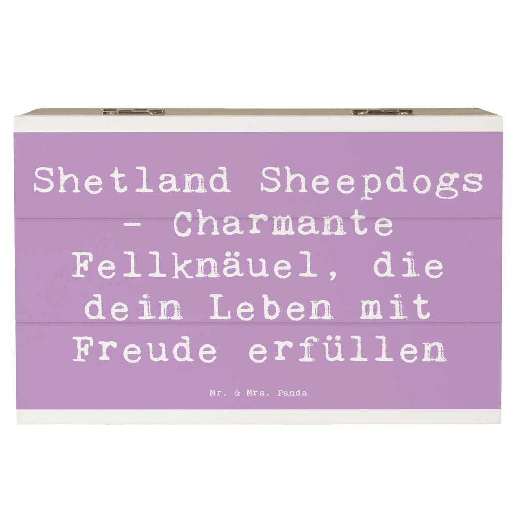 Holzkiste Spruch Shetland Sheepdog Glücksbringer Holzkiste, Kiste, Schatzkiste, Truhe, Schatulle, XXL, Erinnerungsbox, Erinnerungskiste, Dekokiste, Aufbewahrungsbox, Geschenkbox, Geschenkdose, Hund, Hunderasse, Rassehund, Hundebesitzer, Geschenk, Tierfreund, Schenken, Welpe