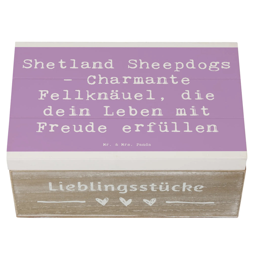 Holzkiste Spruch Shetland Sheepdog Glücksbringer Holzkiste, Kiste, Schatzkiste, Truhe, Schatulle, XXL, Erinnerungsbox, Erinnerungskiste, Dekokiste, Aufbewahrungsbox, Geschenkbox, Geschenkdose, Hund, Hunderasse, Rassehund, Hundebesitzer, Geschenk, Tierfreund, Schenken, Welpe