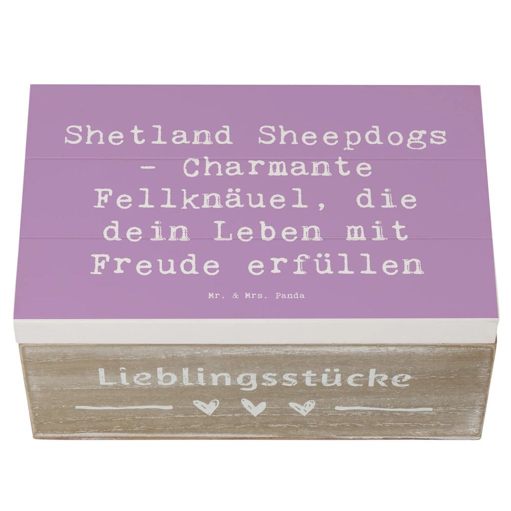 Holzkiste Spruch Shetland Sheepdog Glücksbringer Holzkiste, Kiste, Schatzkiste, Truhe, Schatulle, XXL, Erinnerungsbox, Erinnerungskiste, Dekokiste, Aufbewahrungsbox, Geschenkbox, Geschenkdose, Hund, Hunderasse, Rassehund, Hundebesitzer, Geschenk, Tierfreund, Schenken, Welpe