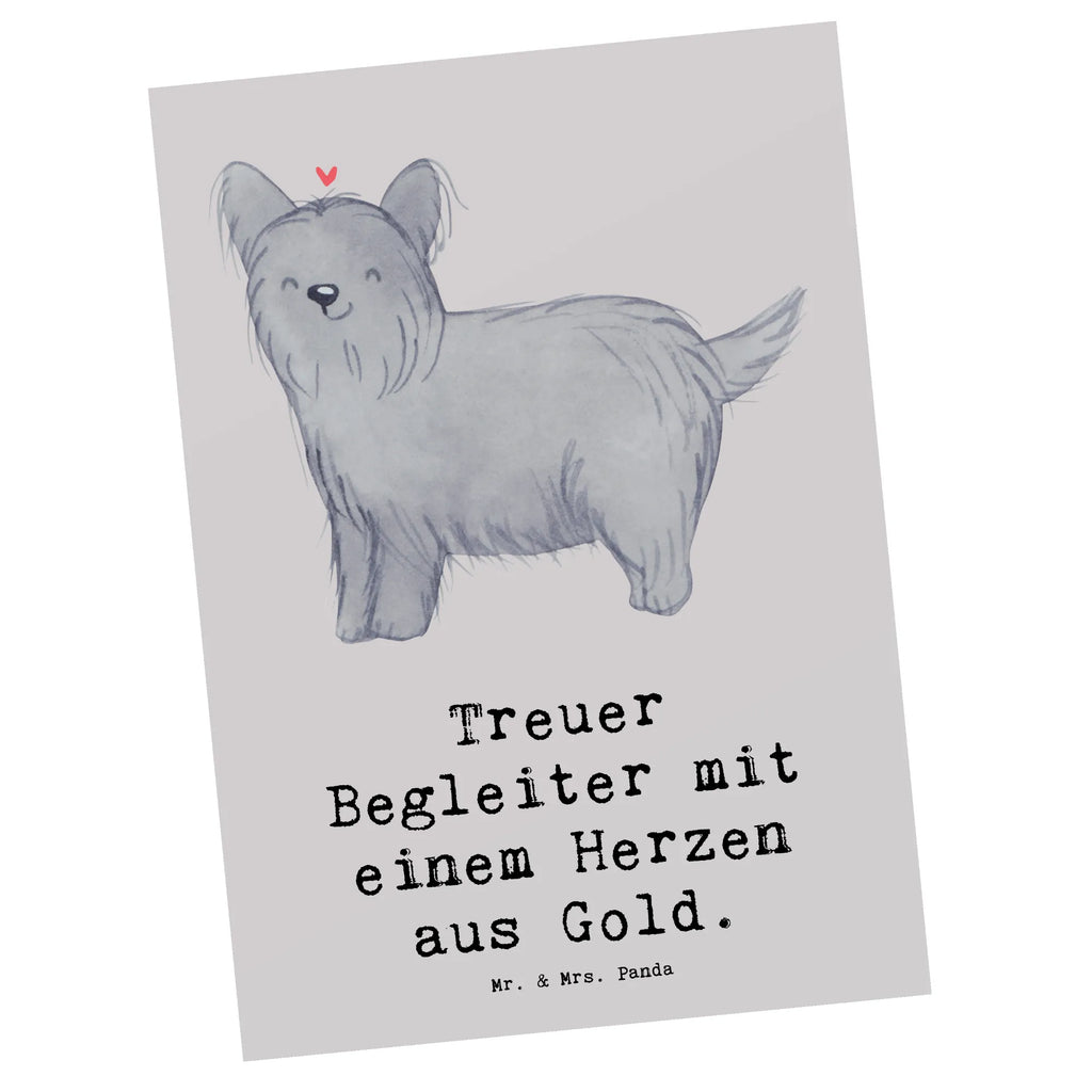 Postkarte Skye Terrier Herz Postkarte, Karte, Geschenkkarte, Grußkarte, Einladung, Ansichtskarte, Geburtstagskarte, Einladungskarte, Dankeskarte, Ansichtskarten, Einladung Geburtstag, Einladungskarten Geburtstag, Hund, Hunderasse, Rassehund, Hundebesitzer, Geschenk, Tierfreund, Schenken, Welpe