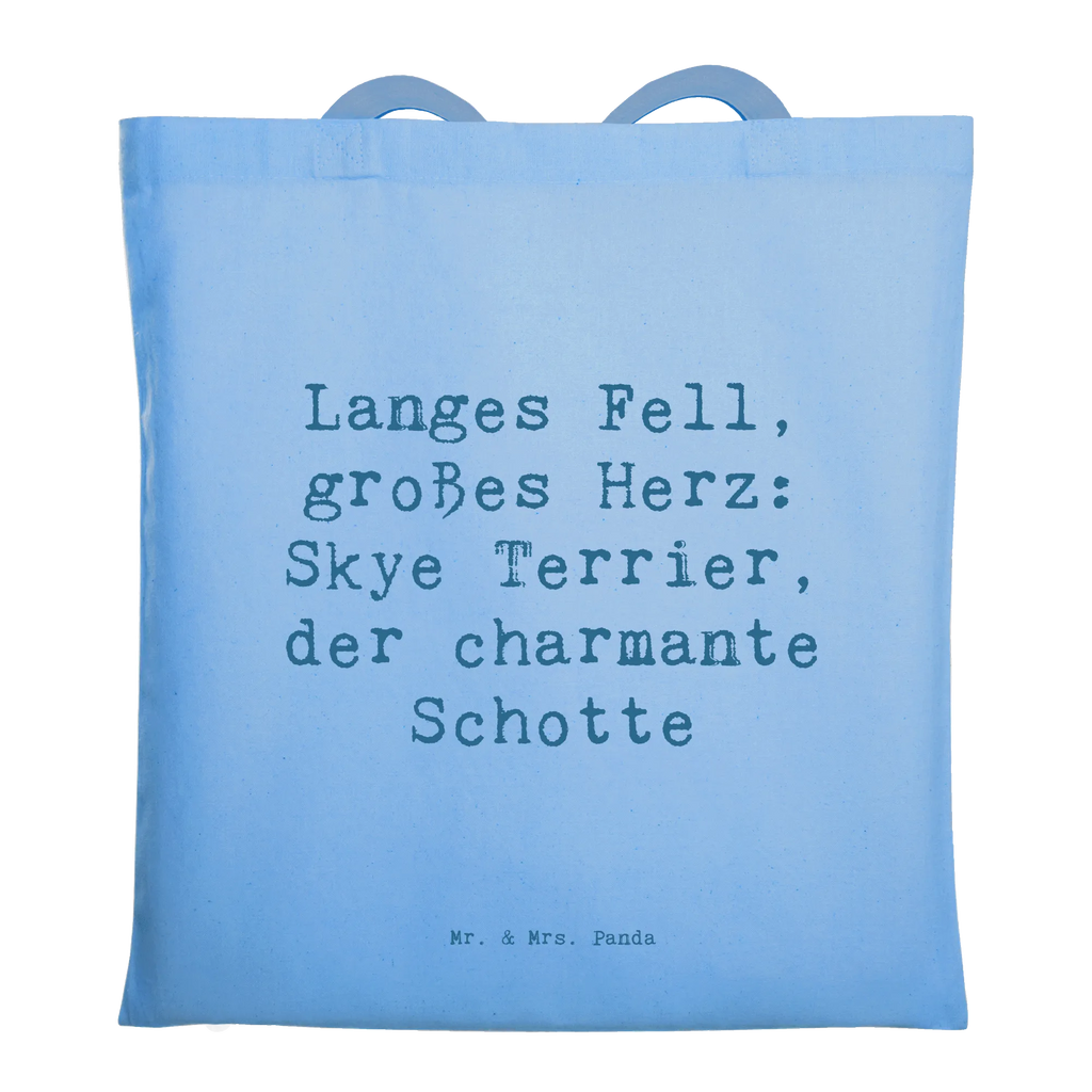 Tragetasche Spruch Skye Terrier Beuteltasche, Beutel, Einkaufstasche, Jutebeutel, Stoffbeutel, Tasche, Shopper, Umhängetasche, Strandtasche, Schultertasche, Stofftasche, Tragetasche, Badetasche, Jutetasche, Einkaufstüte, Laptoptasche, Hund, Hunderasse, Rassehund, Hundebesitzer, Geschenk, Tierfreund, Schenken, Welpe