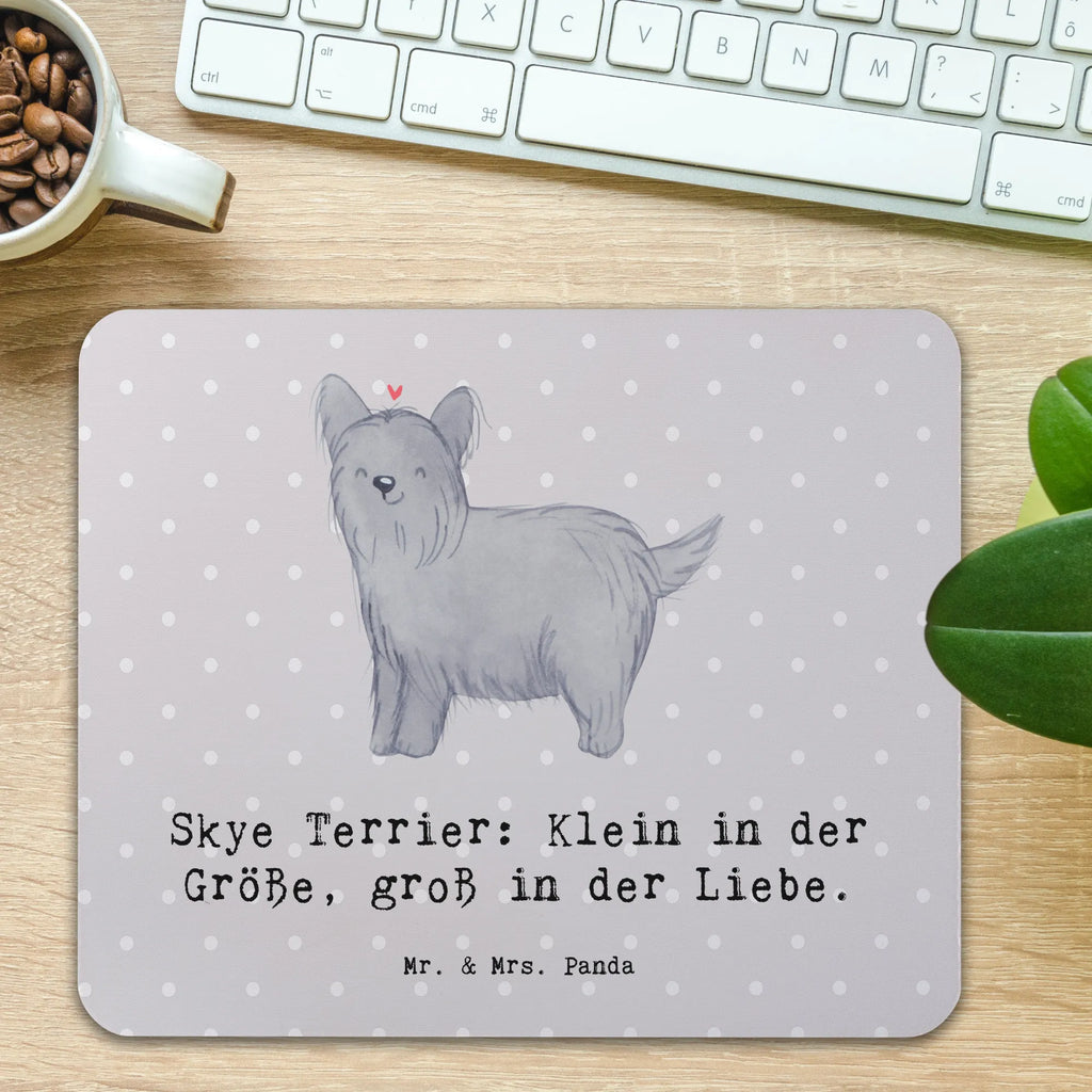 Mauspad Skye Terrier Liebe Mousepad, Computer zubehör, Büroausstattung, PC Zubehör, Arbeitszimmer, Mauspad, Einzigartiges Mauspad, Designer Mauspad, Mausunterlage, Mauspad Büro, Hund, Hunderasse, Rassehund, Hundebesitzer, Geschenk, Tierfreund, Schenken, Welpe