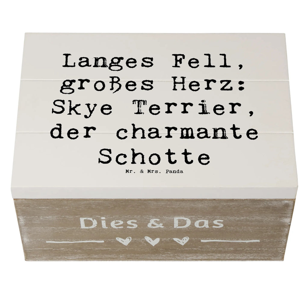 Holzkiste Spruch Skye Terrier Holzkiste, Kiste, Schatzkiste, Truhe, Schatulle, XXL, Erinnerungsbox, Erinnerungskiste, Dekokiste, Aufbewahrungsbox, Geschenkbox, Geschenkdose, Hund, Hunderasse, Rassehund, Hundebesitzer, Geschenk, Tierfreund, Schenken, Welpe