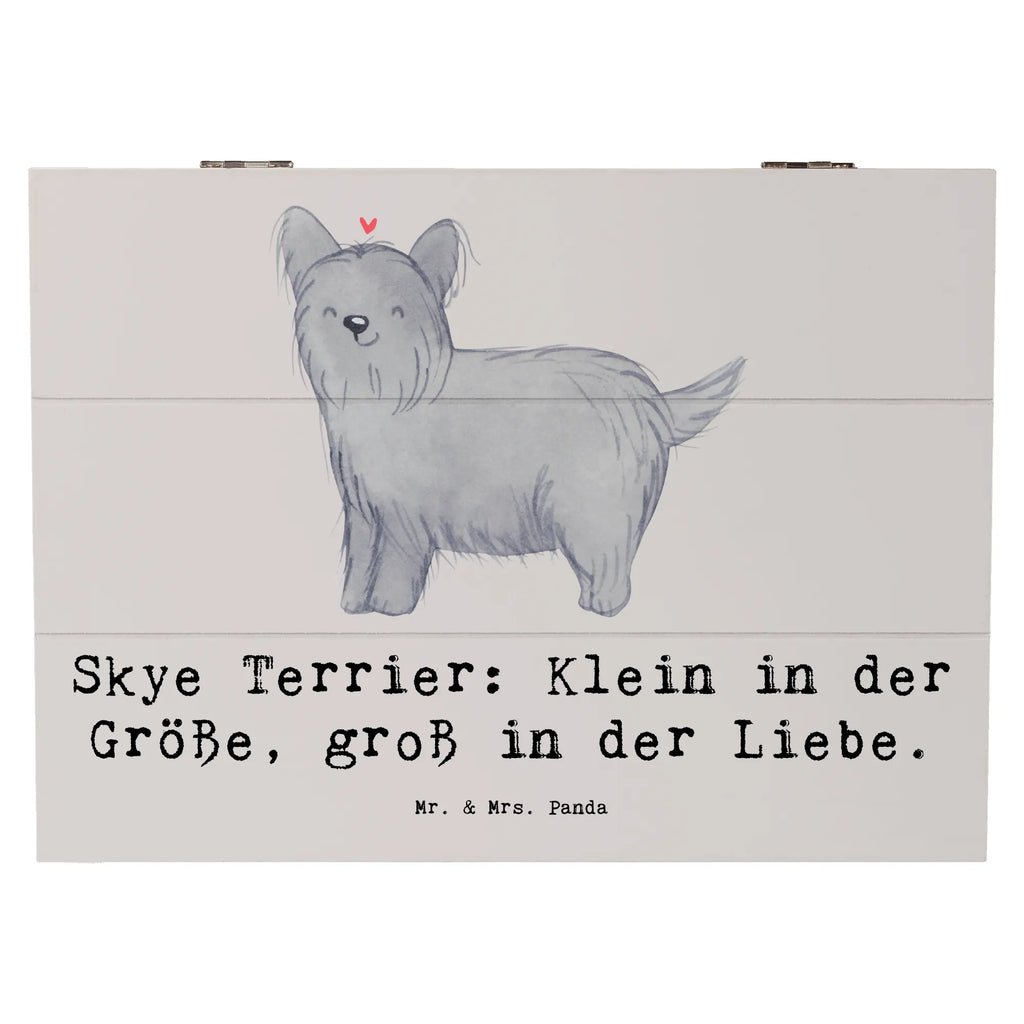 Holzkiste Skye Terrier Liebe Holzkiste, Kiste, Schatzkiste, Truhe, Schatulle, XXL, Erinnerungsbox, Erinnerungskiste, Dekokiste, Aufbewahrungsbox, Geschenkbox, Geschenkdose, Hund, Hunderasse, Rassehund, Hundebesitzer, Geschenk, Tierfreund, Schenken, Welpe