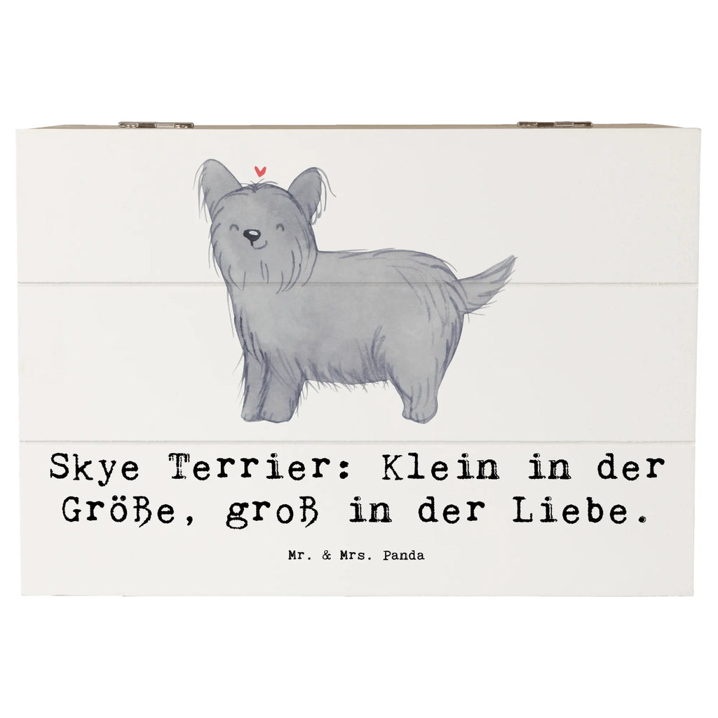 Holzkiste Skye Terrier Liebe Holzkiste, Kiste, Schatzkiste, Truhe, Schatulle, XXL, Erinnerungsbox, Erinnerungskiste, Dekokiste, Aufbewahrungsbox, Geschenkbox, Geschenkdose, Hund, Hunderasse, Rassehund, Hundebesitzer, Geschenk, Tierfreund, Schenken, Welpe