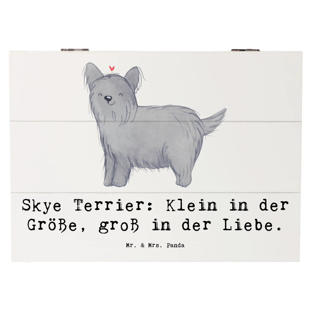 Holzkiste Skye Terrier Liebe Holzkiste, Kiste, Schatzkiste, Truhe, Schatulle, XXL, Erinnerungsbox, Erinnerungskiste, Dekokiste, Aufbewahrungsbox, Geschenkbox, Geschenkdose, Hund, Hunderasse, Rassehund, Hundebesitzer, Geschenk, Tierfreund, Schenken, Welpe