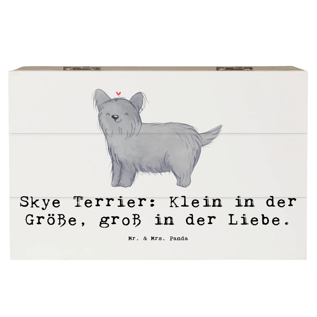 Holzkiste Skye Terrier Liebe Holzkiste, Kiste, Schatzkiste, Truhe, Schatulle, XXL, Erinnerungsbox, Erinnerungskiste, Dekokiste, Aufbewahrungsbox, Geschenkbox, Geschenkdose, Hund, Hunderasse, Rassehund, Hundebesitzer, Geschenk, Tierfreund, Schenken, Welpe