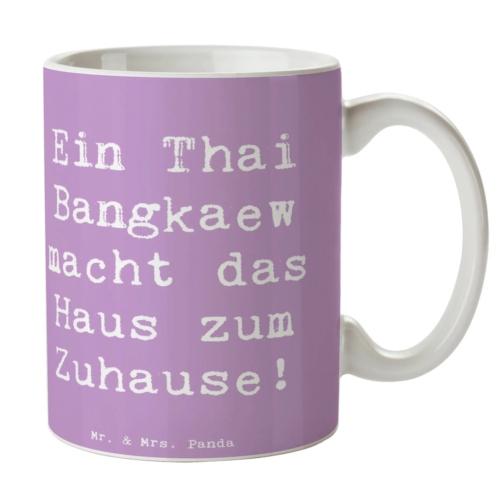 Tasse Spruch Thai Bangkaew Zuhause Tasse, Kaffeetasse, Teetasse, Becher, Kaffeebecher, Teebecher, Keramiktasse, Porzellantasse, Büro Tasse, Geschenk Tasse, Tasse Sprüche, Tasse Motive, Kaffeetassen, Tasse bedrucken, Designer Tasse, Cappuccino Tassen, Schöne Teetassen, Hund, Hunderasse, Rassehund, Hundebesitzer, Geschenk, Tierfreund, Schenken, Welpe