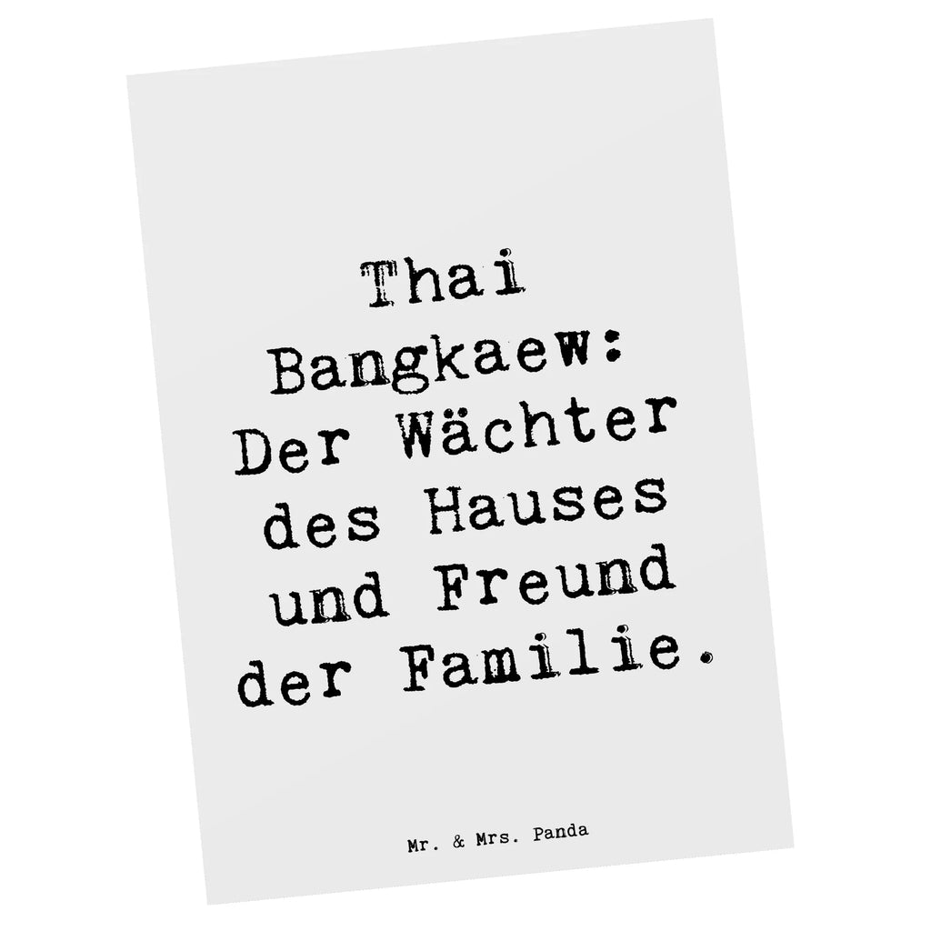 Postkarte Spruch Thai Bangkaew Wächter Postkarte, Karte, Geschenkkarte, Grußkarte, Einladung, Ansichtskarte, Geburtstagskarte, Einladungskarte, Dankeskarte, Ansichtskarten, Einladung Geburtstag, Einladungskarten Geburtstag, Hund, Hunderasse, Rassehund, Hundebesitzer, Geschenk, Tierfreund, Schenken, Welpe