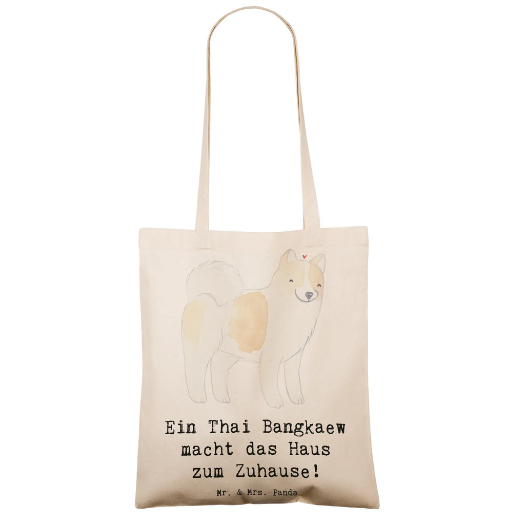 Tragetasche Thai Bangkaew Zuhause Beuteltasche, Beutel, Einkaufstasche, Jutebeutel, Stoffbeutel, Tasche, Shopper, Umhängetasche, Strandtasche, Schultertasche, Stofftasche, Tragetasche, Badetasche, Jutetasche, Einkaufstüte, Laptoptasche, Hund, Hunderasse, Rassehund, Hundebesitzer, Geschenk, Tierfreund, Schenken, Welpe