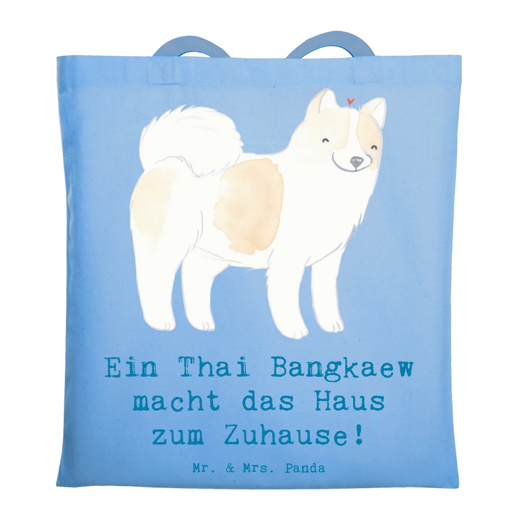 Tragetasche Thai Bangkaew Zuhause Beuteltasche, Beutel, Einkaufstasche, Jutebeutel, Stoffbeutel, Tasche, Shopper, Umhängetasche, Strandtasche, Schultertasche, Stofftasche, Tragetasche, Badetasche, Jutetasche, Einkaufstüte, Laptoptasche, Hund, Hunderasse, Rassehund, Hundebesitzer, Geschenk, Tierfreund, Schenken, Welpe