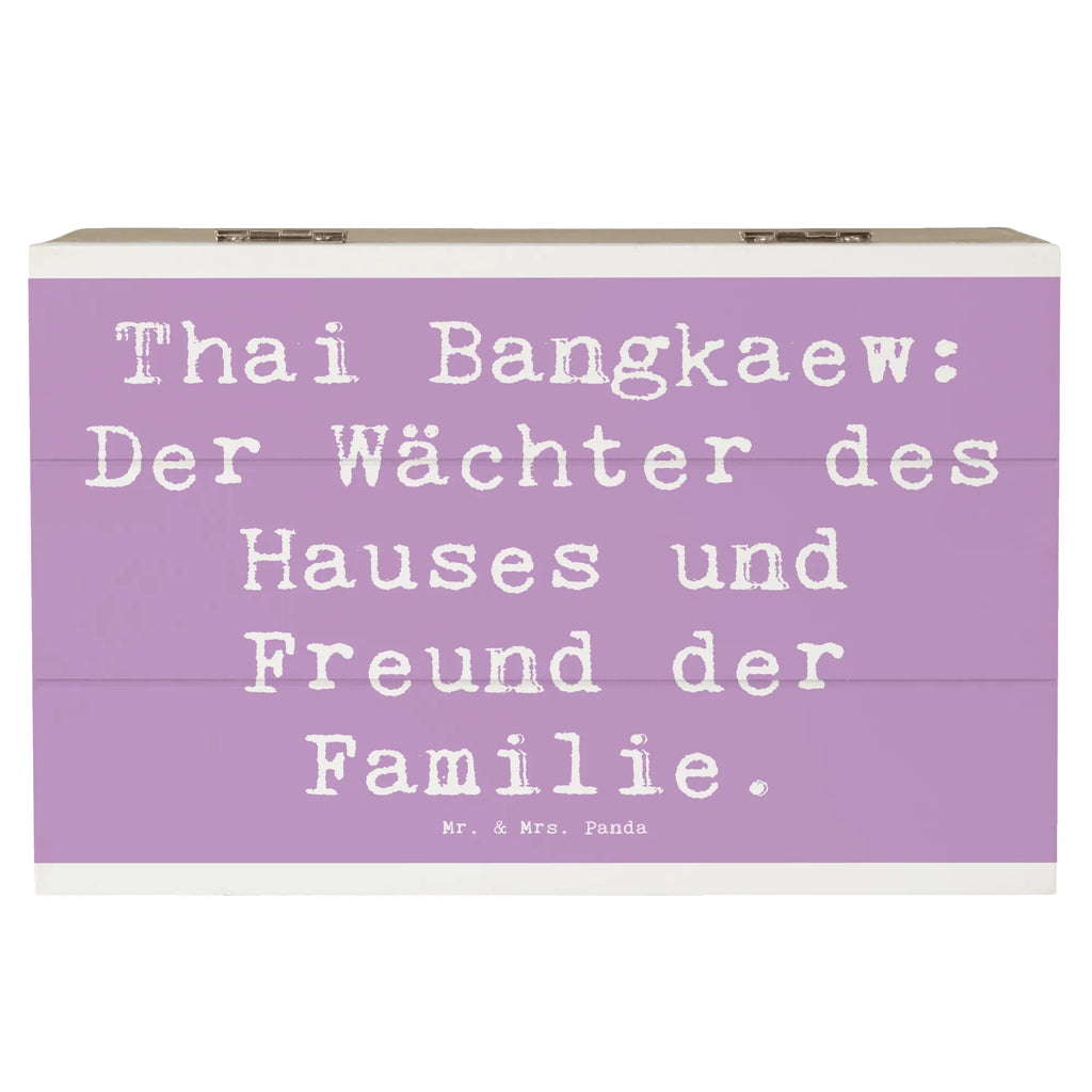 Holzkiste Spruch Thai Bangkaew Wächter Holzkiste, Kiste, Schatzkiste, Truhe, Schatulle, XXL, Erinnerungsbox, Erinnerungskiste, Dekokiste, Aufbewahrungsbox, Geschenkbox, Geschenkdose, Hund, Hunderasse, Rassehund, Hundebesitzer, Geschenk, Tierfreund, Schenken, Welpe