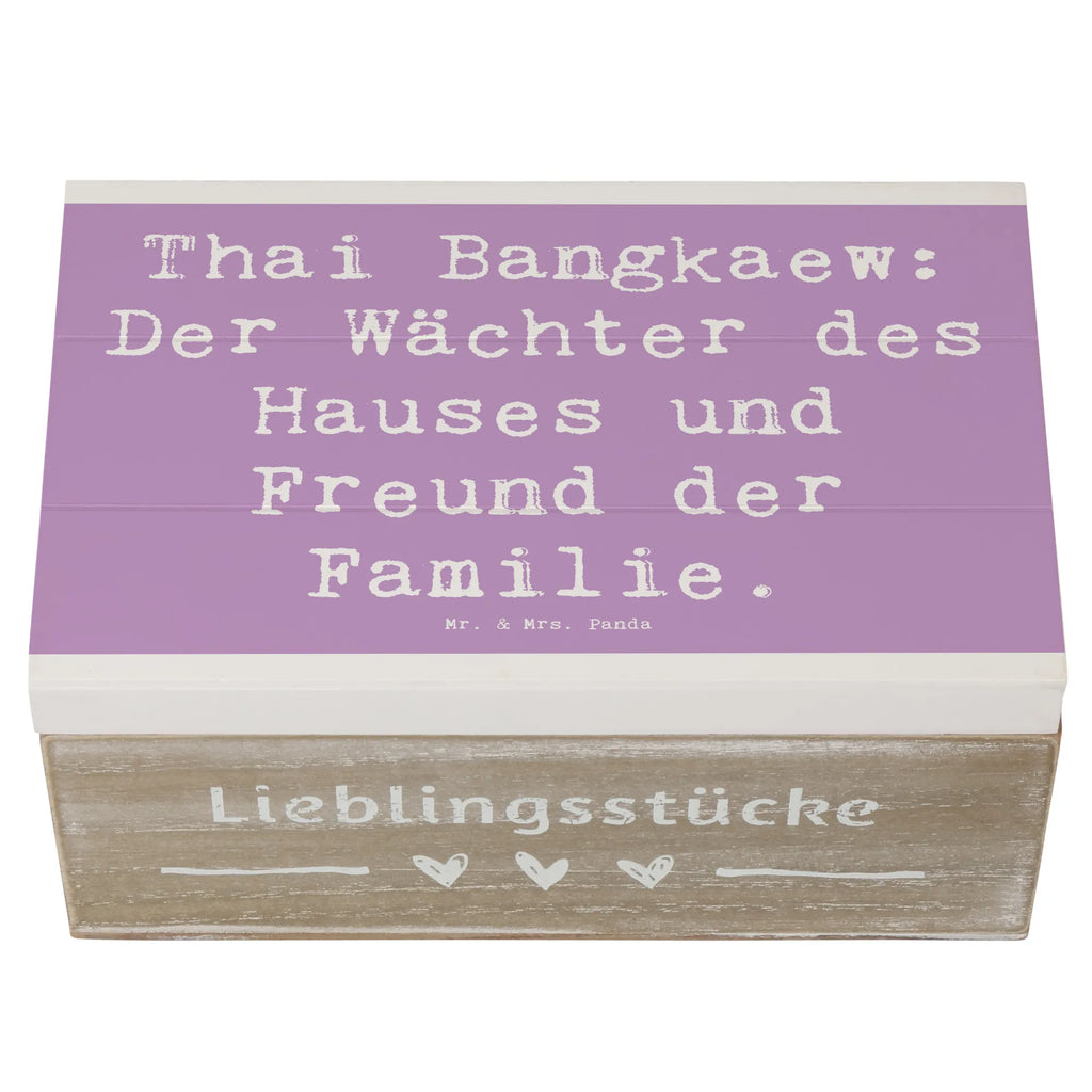 Holzkiste Spruch Thai Bangkaew Wächter Holzkiste, Kiste, Schatzkiste, Truhe, Schatulle, XXL, Erinnerungsbox, Erinnerungskiste, Dekokiste, Aufbewahrungsbox, Geschenkbox, Geschenkdose, Hund, Hunderasse, Rassehund, Hundebesitzer, Geschenk, Tierfreund, Schenken, Welpe