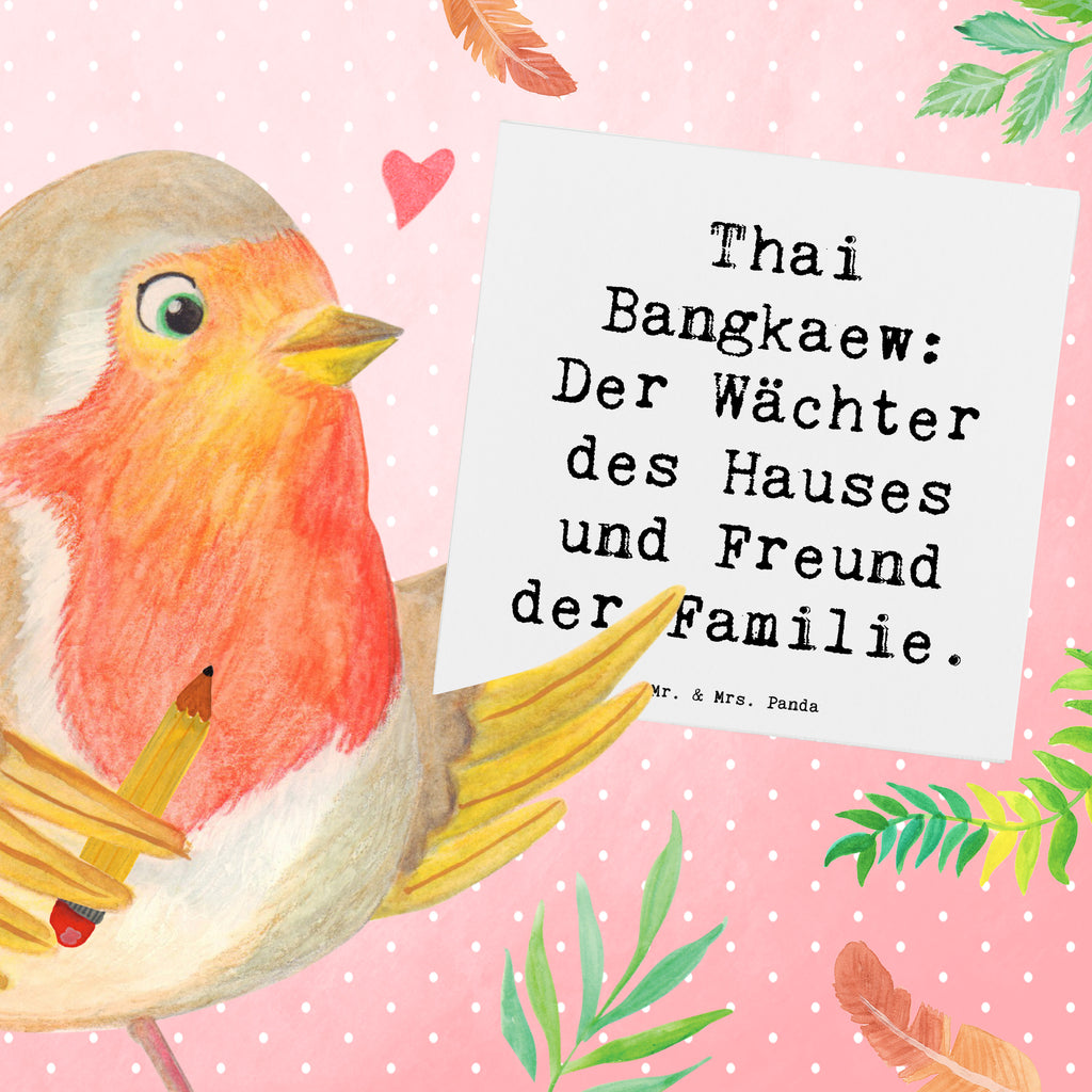 Deluxe Karte Spruch Thai Bangkaew Wächter Karte, Grußkarte, Klappkarte, Einladungskarte, Glückwunschkarte, Hochzeitskarte, Geburtstagskarte, Hochwertige Grußkarte, Hochwertige Klappkarte, Hund, Hunderasse, Rassehund, Hundebesitzer, Geschenk, Tierfreund, Schenken, Welpe