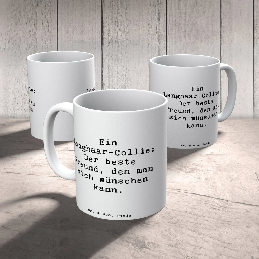 Tasse Spruch Langhaar Collie Freund Tasse, Kaffeetasse, Teetasse, Becher, Kaffeebecher, Teebecher, Keramiktasse, Porzellantasse, Büro Tasse, Geschenk Tasse, Tasse Sprüche, Tasse Motive, Kaffeetassen, Tasse bedrucken, Designer Tasse, Cappuccino Tassen, Schöne Teetassen, Hund, Hunderasse, Rassehund, Hundebesitzer, Geschenk, Tierfreund, Schenken, Welpe