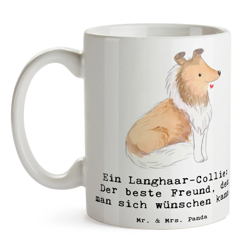 Tasse Langhaar Collie Freund Tasse, Kaffeetasse, Teetasse, Becher, Kaffeebecher, Teebecher, Keramiktasse, Porzellantasse, Büro Tasse, Geschenk Tasse, Tasse Sprüche, Tasse Motive, Kaffeetassen, Tasse bedrucken, Designer Tasse, Cappuccino Tassen, Schöne Teetassen, Hund, Hunderasse, Rassehund, Hundebesitzer, Geschenk, Tierfreund, Schenken, Welpe