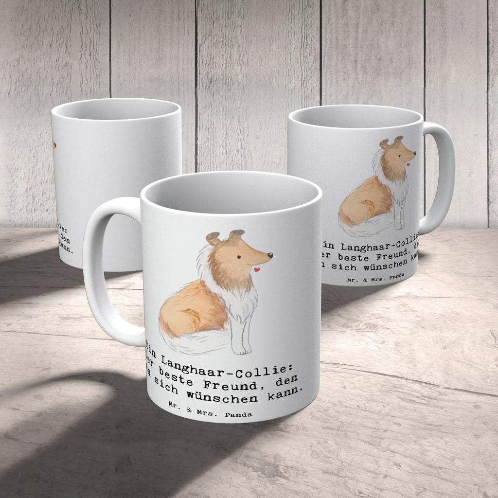 Tasse Langhaar Collie Freund Tasse, Kaffeetasse, Teetasse, Becher, Kaffeebecher, Teebecher, Keramiktasse, Porzellantasse, Büro Tasse, Geschenk Tasse, Tasse Sprüche, Tasse Motive, Kaffeetassen, Tasse bedrucken, Designer Tasse, Cappuccino Tassen, Schöne Teetassen, Hund, Hunderasse, Rassehund, Hundebesitzer, Geschenk, Tierfreund, Schenken, Welpe