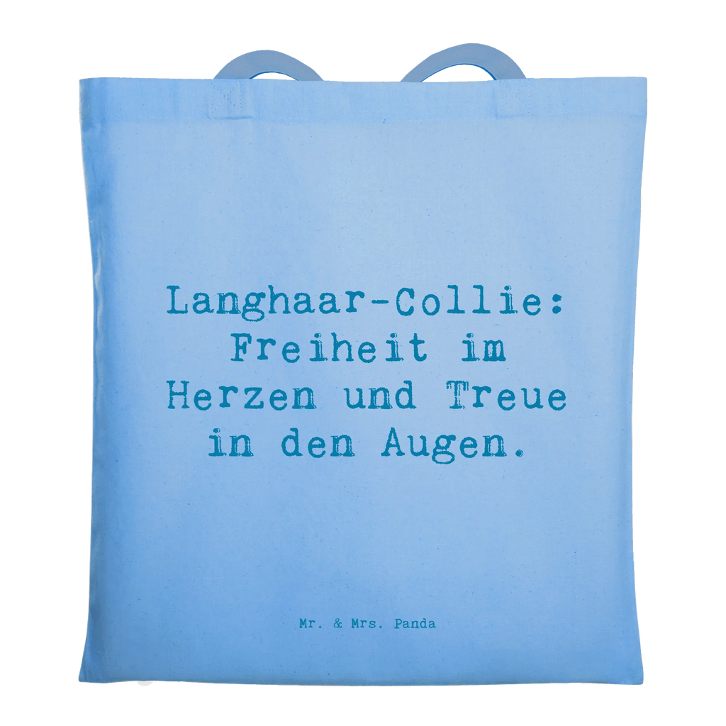 Tragetasche Spruch Langhaar Collie Treue Beuteltasche, Beutel, Einkaufstasche, Jutebeutel, Stoffbeutel, Tasche, Shopper, Umhängetasche, Strandtasche, Schultertasche, Stofftasche, Tragetasche, Badetasche, Jutetasche, Einkaufstüte, Laptoptasche, Hund, Hunderasse, Rassehund, Hundebesitzer, Geschenk, Tierfreund, Schenken, Welpe