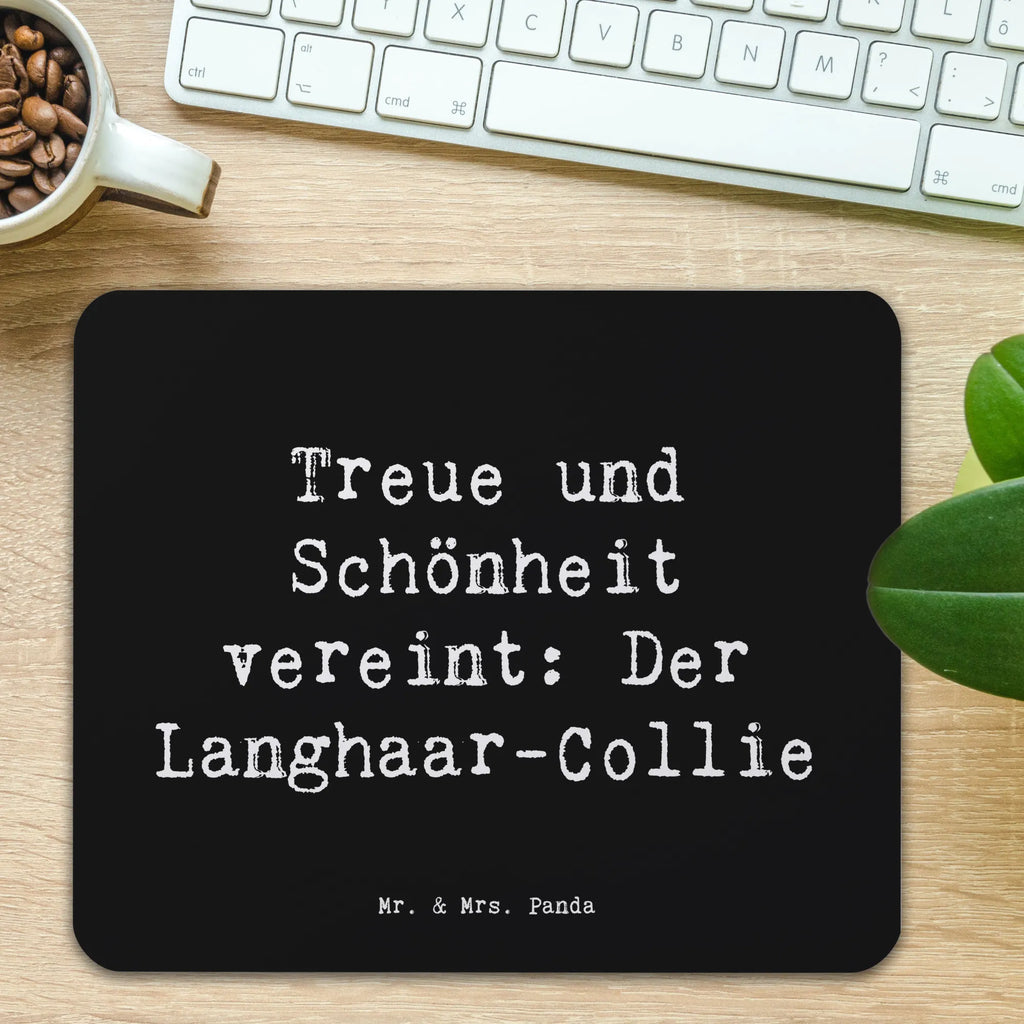 Mauspad Spruch Langhaar Collie Mousepad, Computer zubehör, Büroausstattung, PC Zubehör, Arbeitszimmer, Mauspad, Einzigartiges Mauspad, Designer Mauspad, Mausunterlage, Mauspad Büro, Hund, Hunderasse, Rassehund, Hundebesitzer, Geschenk, Tierfreund, Schenken, Welpe