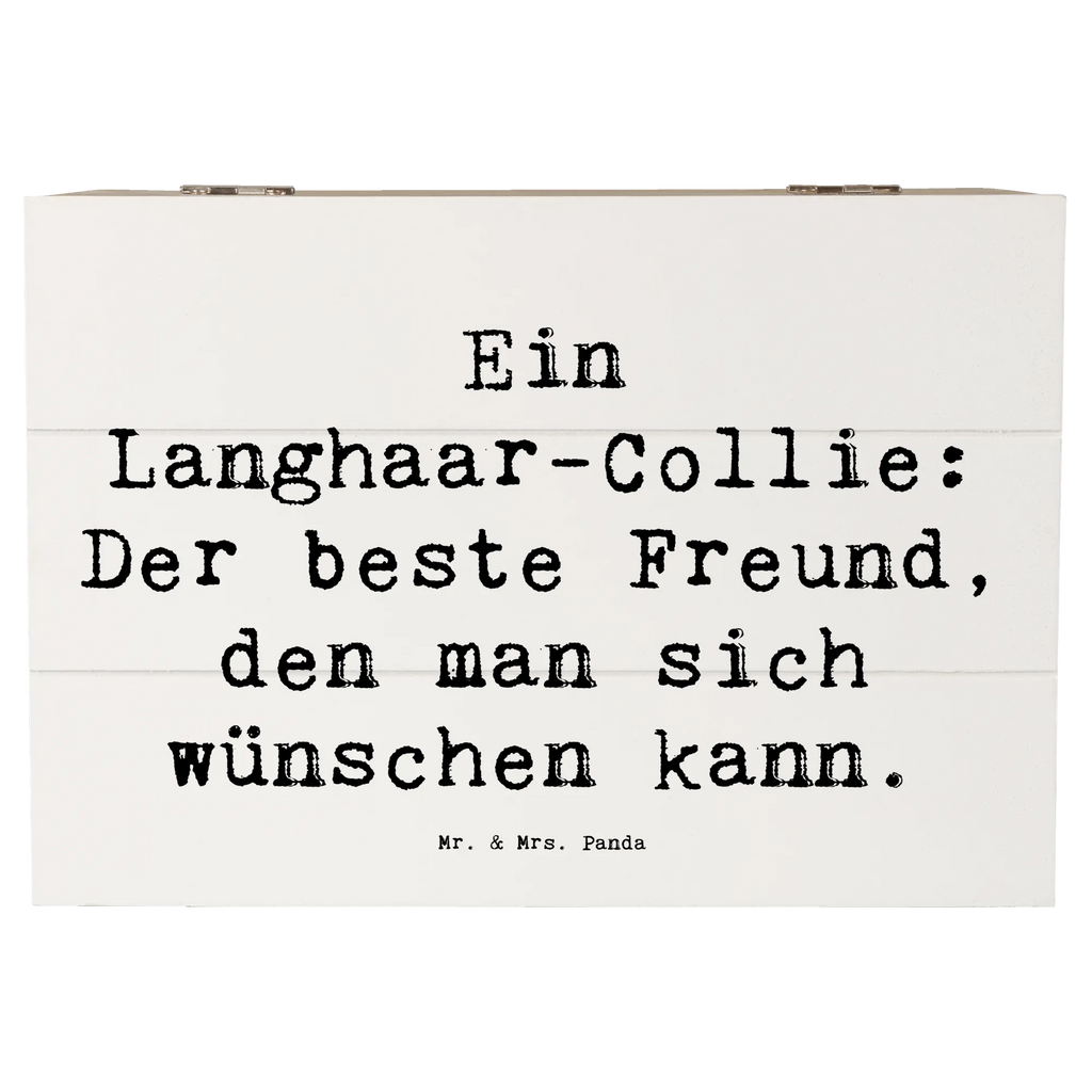 Holzkiste Spruch Langhaar Collie Freund Holzkiste, Kiste, Schatzkiste, Truhe, Schatulle, XXL, Erinnerungsbox, Erinnerungskiste, Dekokiste, Aufbewahrungsbox, Geschenkbox, Geschenkdose, Hund, Hunderasse, Rassehund, Hundebesitzer, Geschenk, Tierfreund, Schenken, Welpe