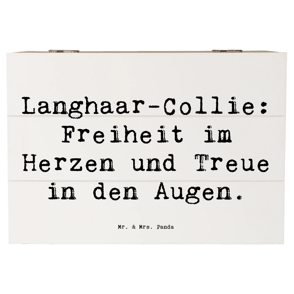 Holzkiste Spruch Langhaar Collie Treue Holzkiste, Kiste, Schatzkiste, Truhe, Schatulle, XXL, Erinnerungsbox, Erinnerungskiste, Dekokiste, Aufbewahrungsbox, Geschenkbox, Geschenkdose, Hund, Hunderasse, Rassehund, Hundebesitzer, Geschenk, Tierfreund, Schenken, Welpe