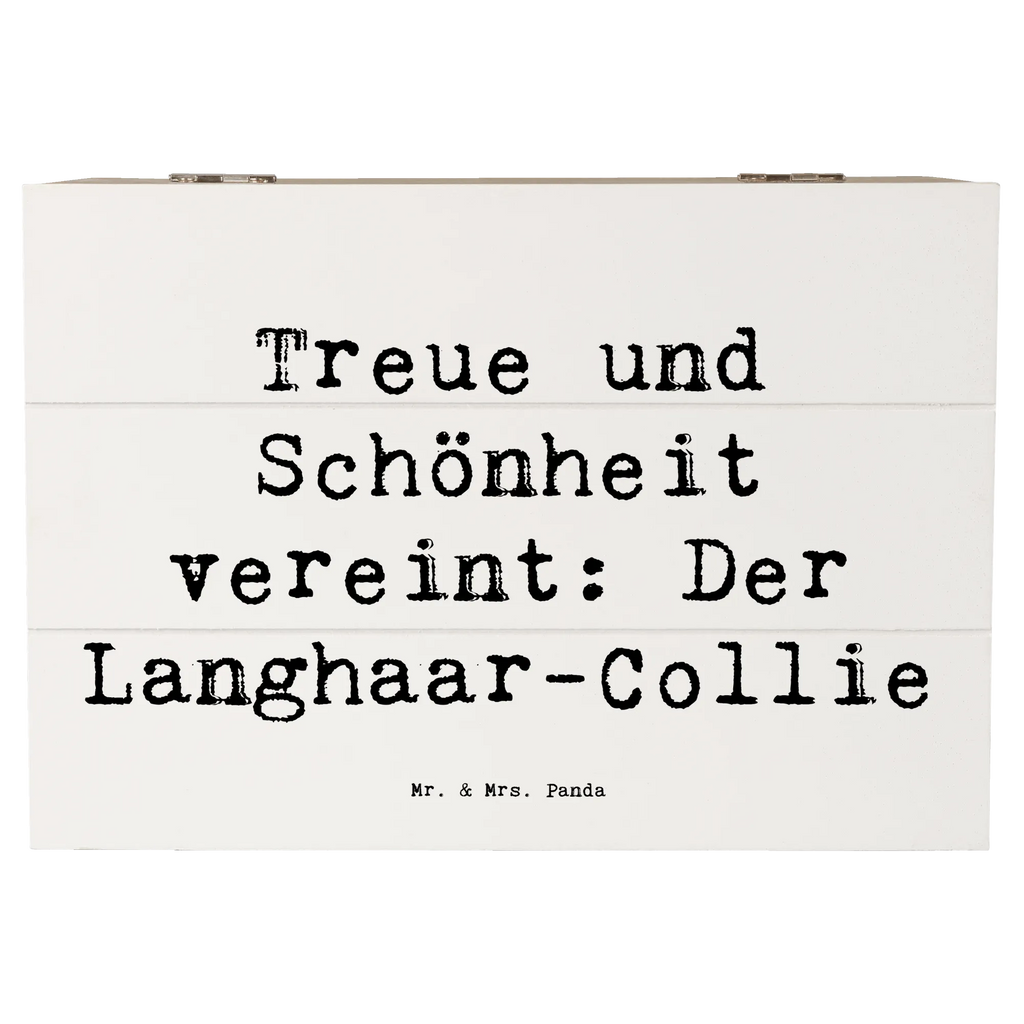 Holzkiste Spruch Langhaar Collie Holzkiste, Kiste, Schatzkiste, Truhe, Schatulle, XXL, Erinnerungsbox, Erinnerungskiste, Dekokiste, Aufbewahrungsbox, Geschenkbox, Geschenkdose, Hund, Hunderasse, Rassehund, Hundebesitzer, Geschenk, Tierfreund, Schenken, Welpe