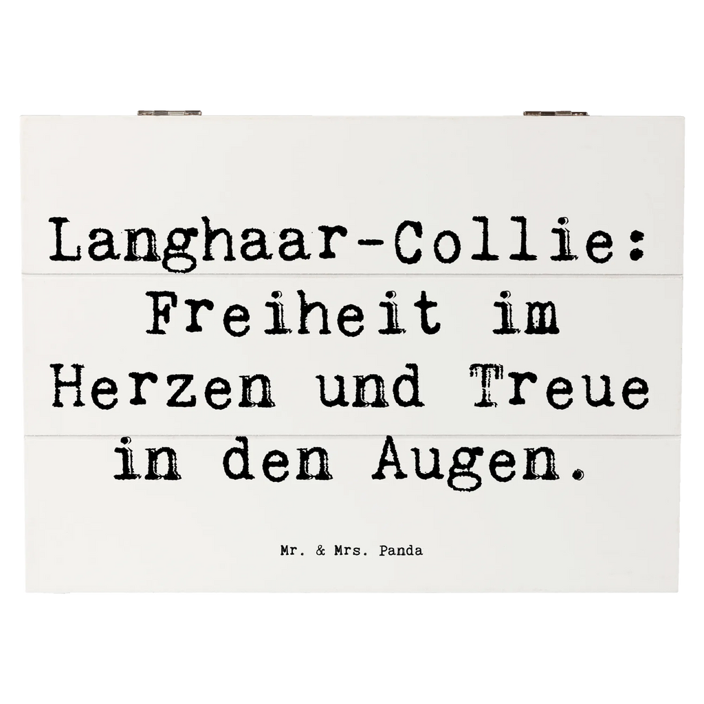 Holzkiste Spruch Langhaar Collie Treue Holzkiste, Kiste, Schatzkiste, Truhe, Schatulle, XXL, Erinnerungsbox, Erinnerungskiste, Dekokiste, Aufbewahrungsbox, Geschenkbox, Geschenkdose, Hund, Hunderasse, Rassehund, Hundebesitzer, Geschenk, Tierfreund, Schenken, Welpe