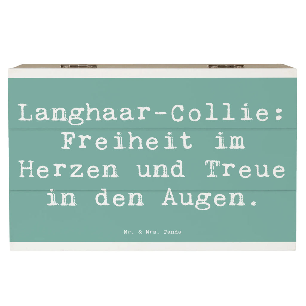 Holzkiste Spruch Langhaar Collie Treue Holzkiste, Kiste, Schatzkiste, Truhe, Schatulle, XXL, Erinnerungsbox, Erinnerungskiste, Dekokiste, Aufbewahrungsbox, Geschenkbox, Geschenkdose, Hund, Hunderasse, Rassehund, Hundebesitzer, Geschenk, Tierfreund, Schenken, Welpe