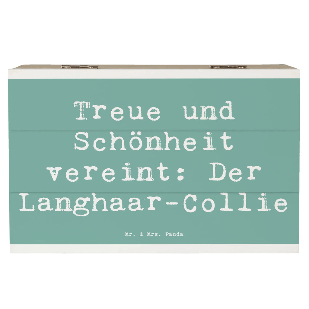 Holzkiste Spruch Langhaar Collie Holzkiste, Kiste, Schatzkiste, Truhe, Schatulle, XXL, Erinnerungsbox, Erinnerungskiste, Dekokiste, Aufbewahrungsbox, Geschenkbox, Geschenkdose, Hund, Hunderasse, Rassehund, Hundebesitzer, Geschenk, Tierfreund, Schenken, Welpe