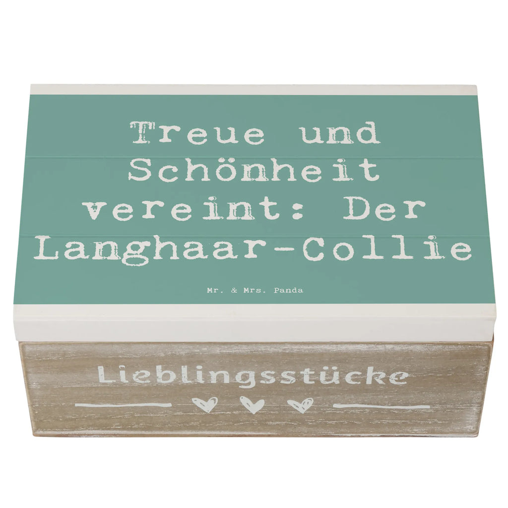 Holzkiste Spruch Langhaar Collie Holzkiste, Kiste, Schatzkiste, Truhe, Schatulle, XXL, Erinnerungsbox, Erinnerungskiste, Dekokiste, Aufbewahrungsbox, Geschenkbox, Geschenkdose, Hund, Hunderasse, Rassehund, Hundebesitzer, Geschenk, Tierfreund, Schenken, Welpe