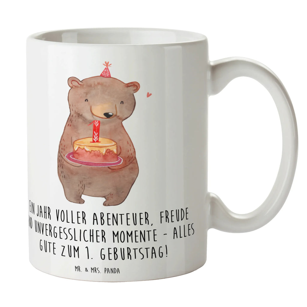 Tasse 1. Geburtstag Abenteuer Tasse, Kaffeetasse, Teetasse, Becher, Kaffeebecher, Teebecher, Keramiktasse, Porzellantasse, Büro Tasse, Geschenk Tasse, Tasse Sprüche, Tasse Motive, Kaffeetassen, Tasse bedrucken, Designer Tasse, Cappuccino Tassen, Schöne Teetassen, Geburtstag, Geburtstagsgeschenk, Geschenk