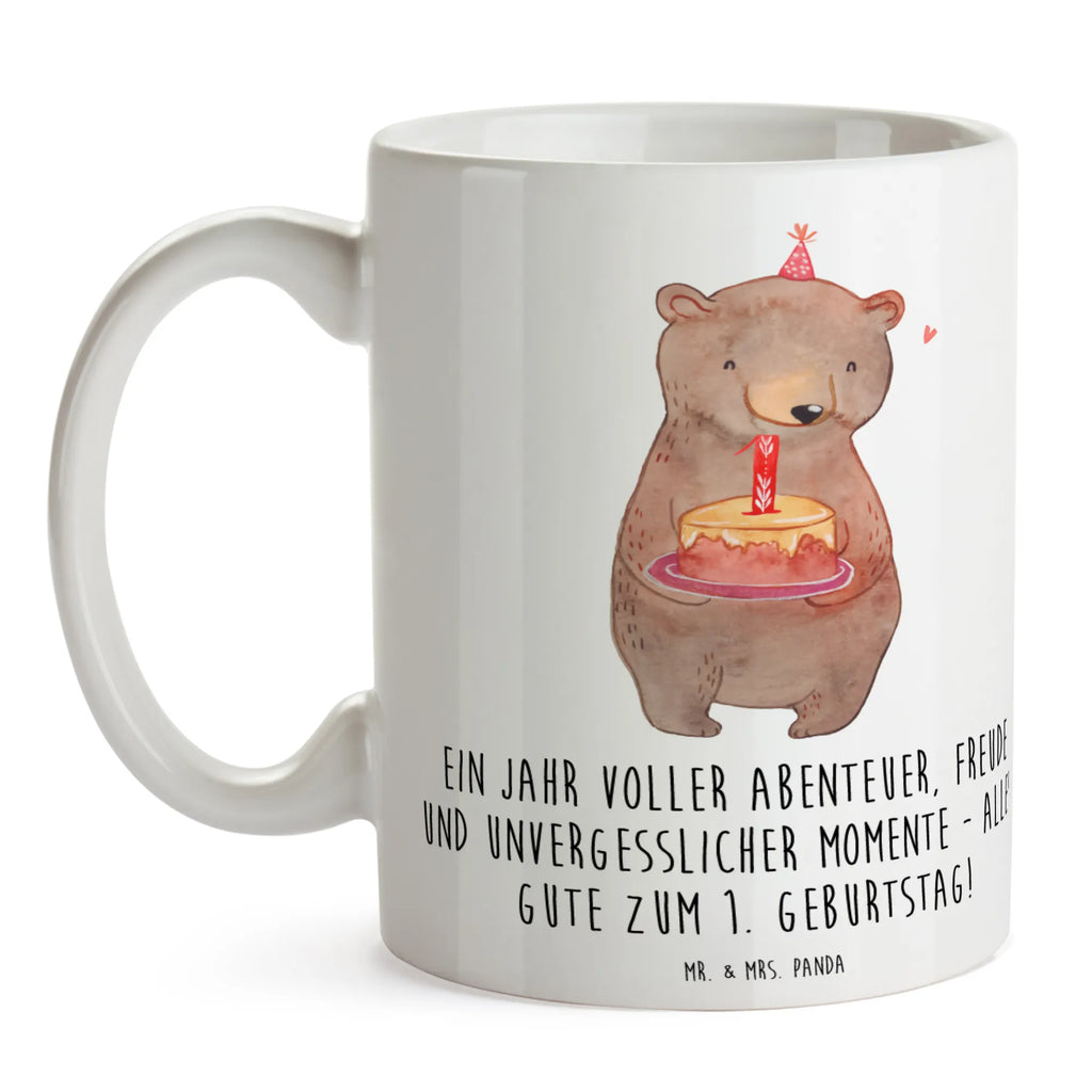 Tasse 1. Geburtstag Abenteuer Tasse, Kaffeetasse, Teetasse, Becher, Kaffeebecher, Teebecher, Keramiktasse, Porzellantasse, Büro Tasse, Geschenk Tasse, Tasse Sprüche, Tasse Motive, Kaffeetassen, Tasse bedrucken, Designer Tasse, Cappuccino Tassen, Schöne Teetassen, Geburtstag, Geburtstagsgeschenk, Geschenk