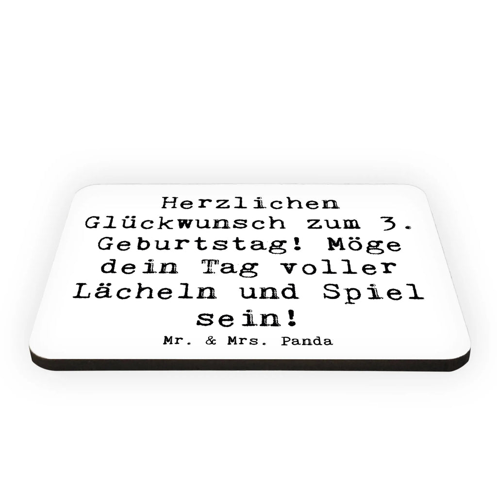 Magnet Spruch 3. Geburtstag Lächeln und Spiel Kühlschrankmagnet, Pinnwandmagnet, Souvenir Magnet, Motivmagnete, Dekomagnet, Whiteboard Magnet, Notiz Magnet, Kühlschrank Dekoration, Geburtstag, Geburtstagsgeschenk, Geschenk