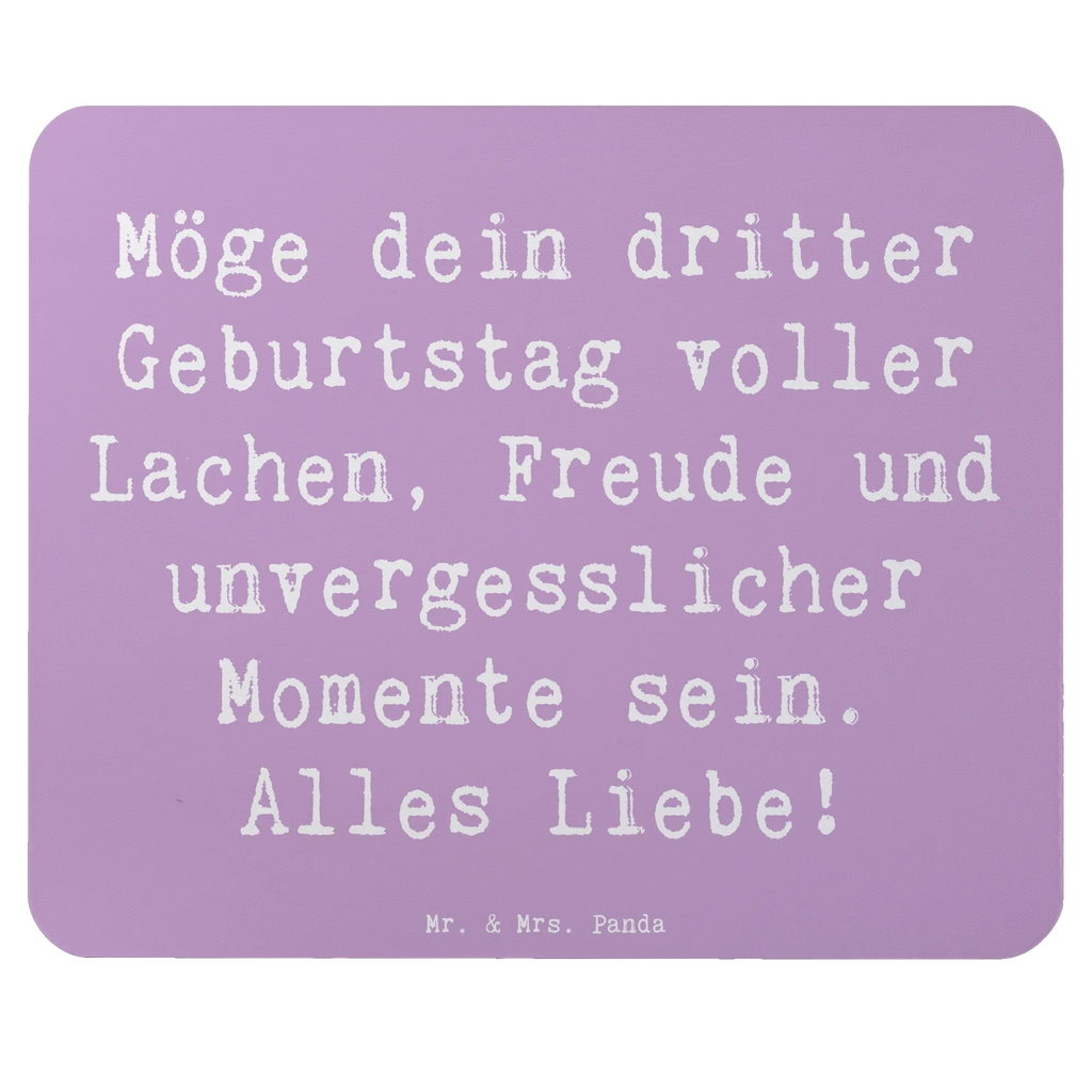 Mauspad Spruch 3. Geburtstag Glück Mousepad, Computer zubehör, Büroausstattung, PC Zubehör, Arbeitszimmer, Mauspad, Einzigartiges Mauspad, Designer Mauspad, Mausunterlage, Mauspad Büro, Geburtstag, Geburtstagsgeschenk, Geschenk