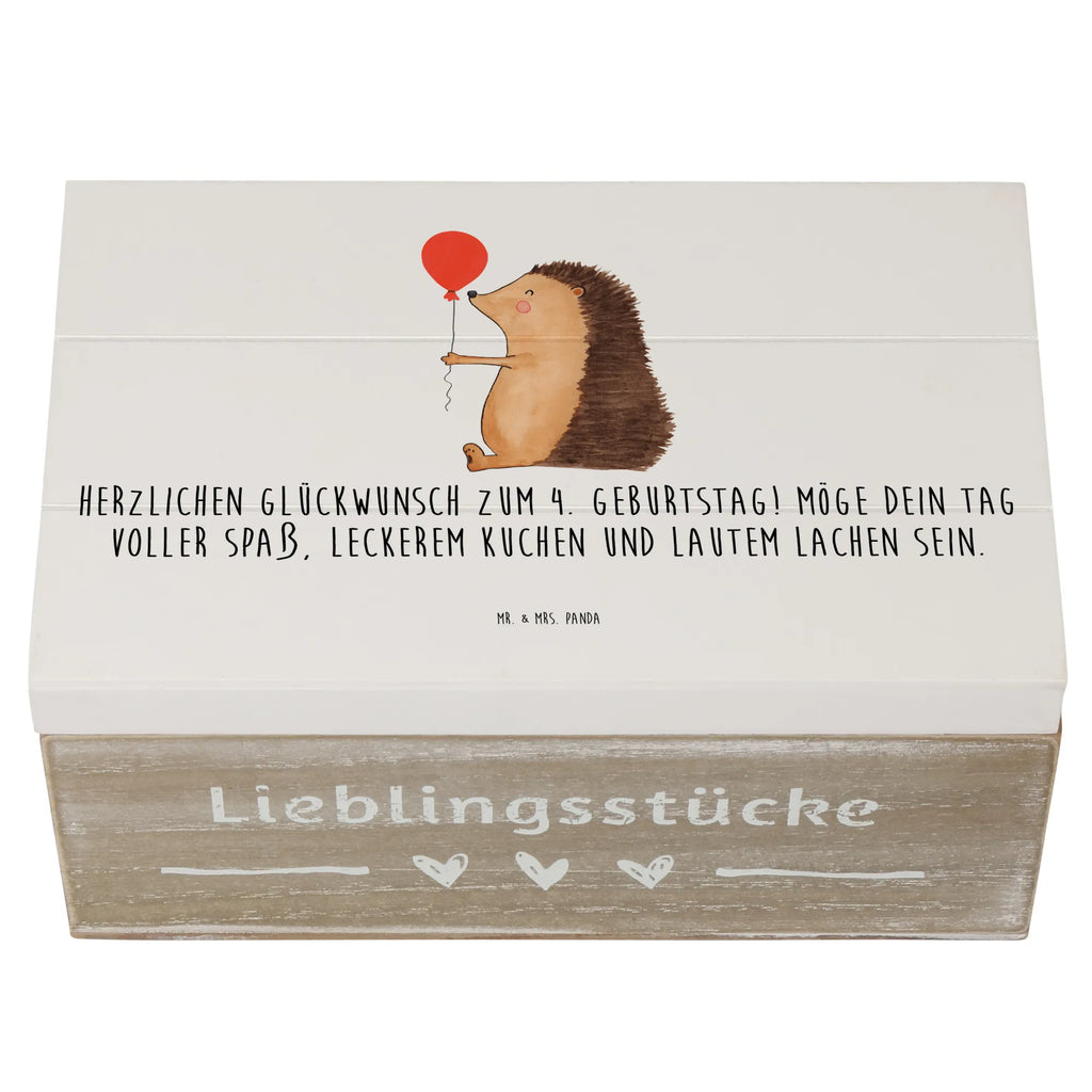 Holzkiste 4. Geburtstag Holzkiste, Kiste, Schatzkiste, Truhe, Schatulle, XXL, Erinnerungsbox, Erinnerungskiste, Dekokiste, Aufbewahrungsbox, Geschenkbox, Geschenkdose, Geburtstag, Geburtstagsgeschenk, Geschenk