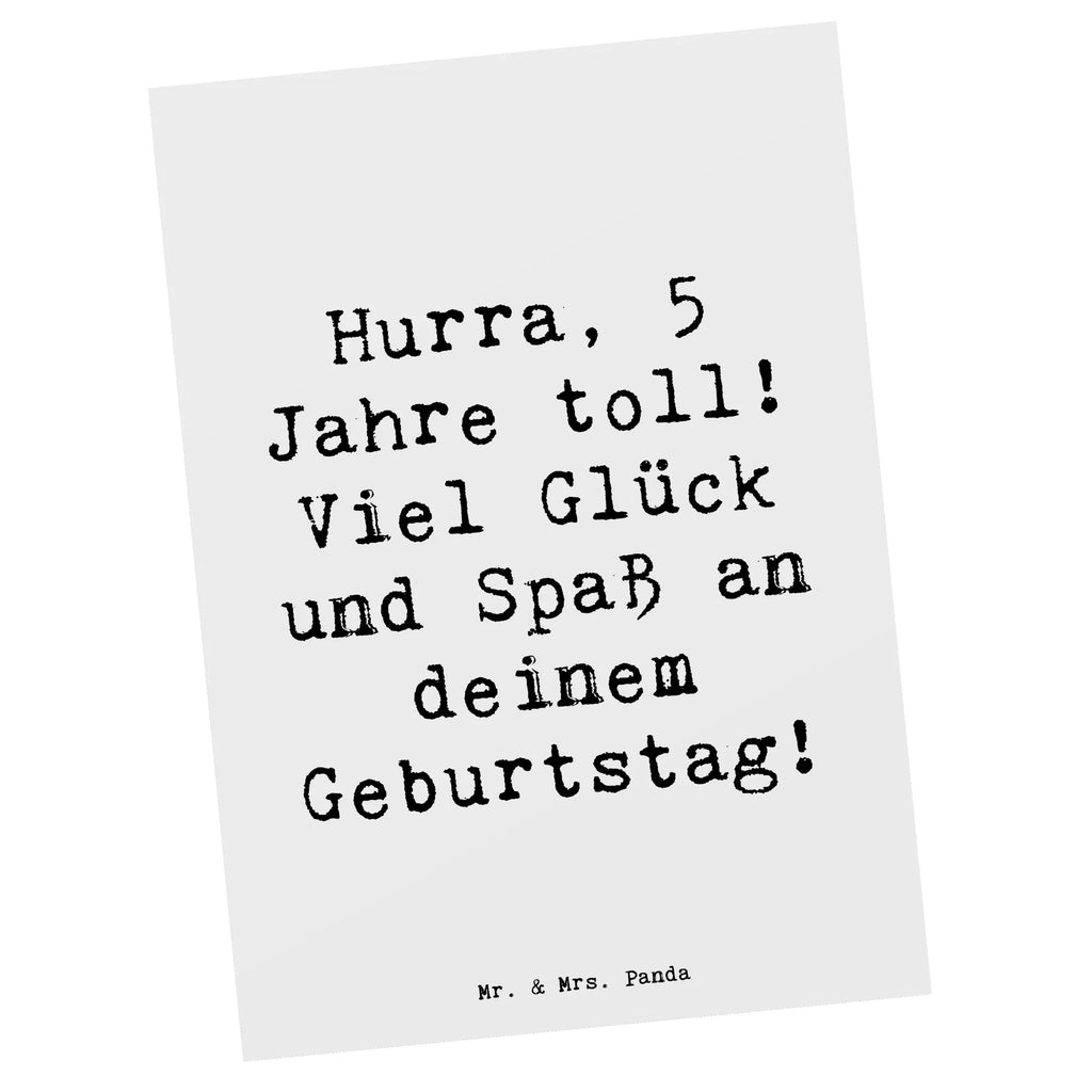 Postkarte Spruch 5. Geburtstag Jubel Postkarte, Karte, Geschenkkarte, Grußkarte, Einladung, Ansichtskarte, Geburtstagskarte, Einladungskarte, Dankeskarte, Ansichtskarten, Einladung Geburtstag, Einladungskarten Geburtstag, Geburtstag, Geburtstagsgeschenk, Geschenk