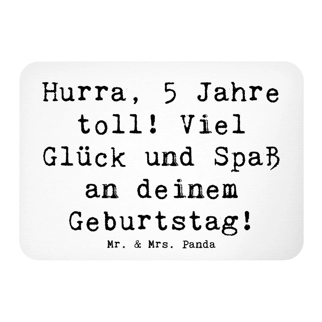 Magnet Spruch 5. Geburtstag Jubel Kühlschrankmagnet, Pinnwandmagnet, Souvenir Magnet, Motivmagnete, Dekomagnet, Whiteboard Magnet, Notiz Magnet, Kühlschrank Dekoration, Geburtstag, Geburtstagsgeschenk, Geschenk