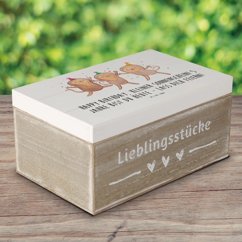 Holzkiste 5. Geburtstag Sonnenschein Holzkiste, Kiste, Schatzkiste, Truhe, Schatulle, XXL, Erinnerungsbox, Erinnerungskiste, Dekokiste, Aufbewahrungsbox, Geschenkbox, Geschenkdose, Geburtstag, Geburtstagsgeschenk, Geschenk