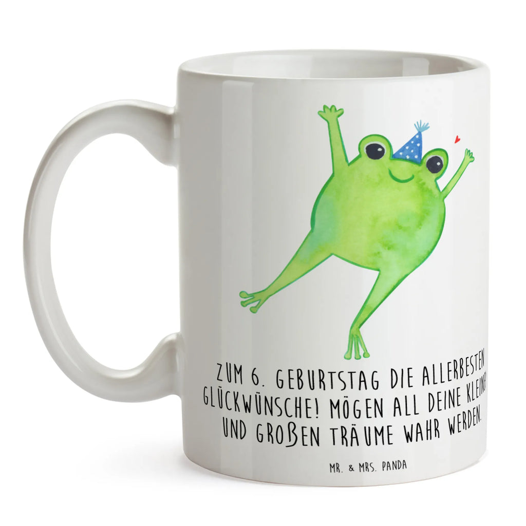 Tasse 6. Geburtstag Glückwünsche Tasse, Kaffeetasse, Teetasse, Becher, Kaffeebecher, Teebecher, Keramiktasse, Porzellantasse, Büro Tasse, Geschenk Tasse, Tasse Sprüche, Tasse Motive, Kaffeetassen, Tasse bedrucken, Designer Tasse, Cappuccino Tassen, Schöne Teetassen, Geburtstag, Geburtstagsgeschenk, Geschenk